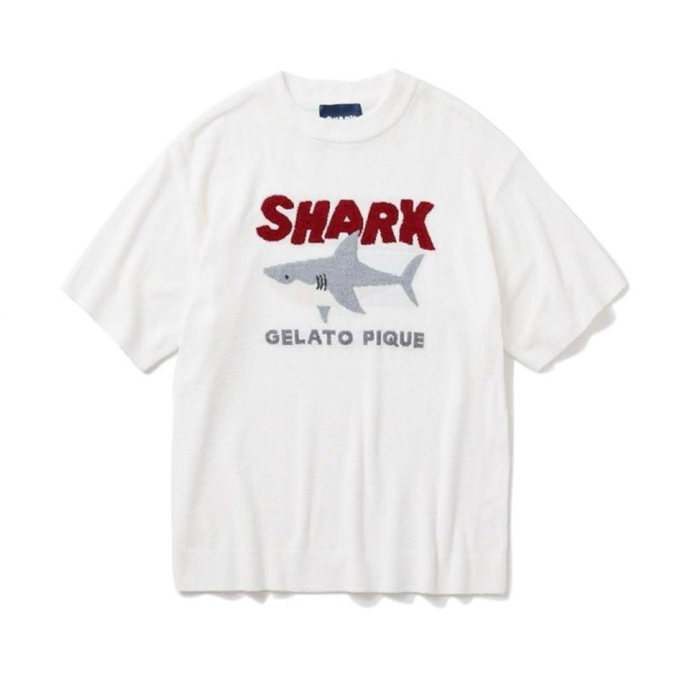 Gelato Pique Men's Shark Collection Jacquard Pullover- Size M